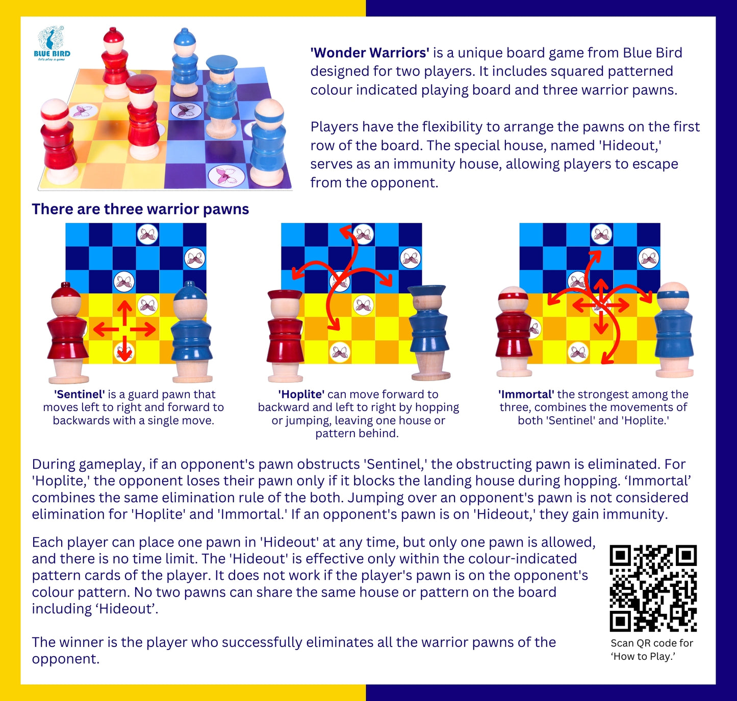 Wonder Warriors, Strategy Board Game for age above 6 years