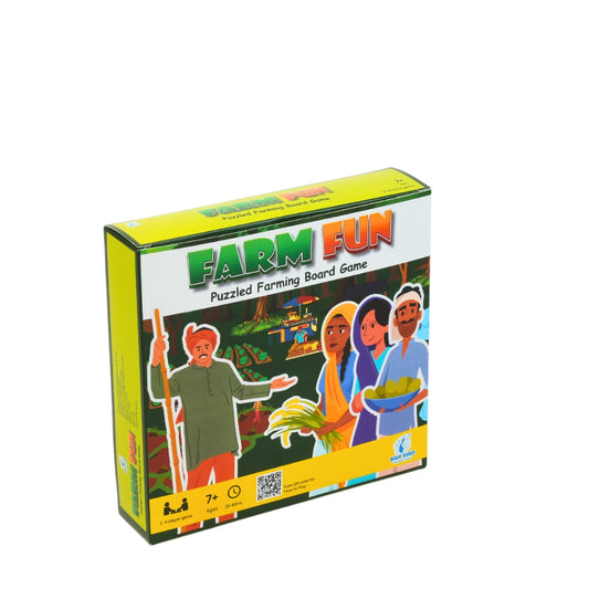 Farm Fun, Puzzled Farming Board Game for age above 6 years